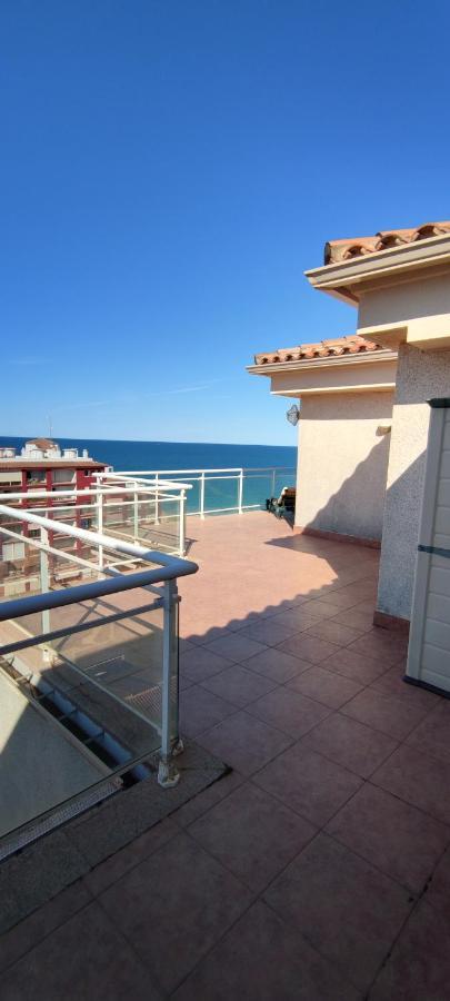 Ferienwohnung Atico Con Espectacular Terraza Frente Al Mar Peñíscola Exterior foto