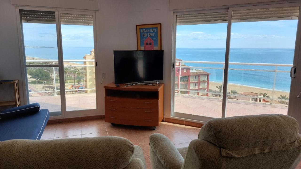 Ferienwohnung Atico Con Espectacular Terraza Frente Al Mar Peñíscola Exterior foto